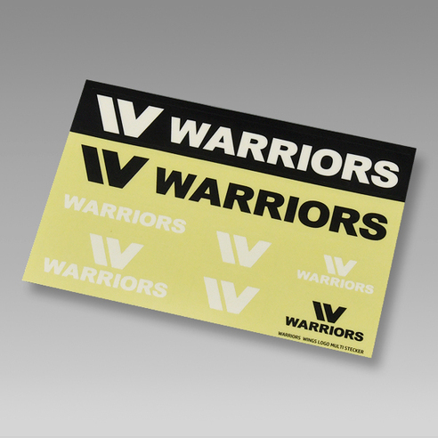 WARRIORS-3739 「WARRIORS WINGS ロゴ マルチステッカープレゼントキャンペーン」