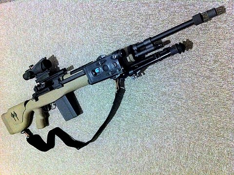 『M14 DMR OFP Red River仕様完成』