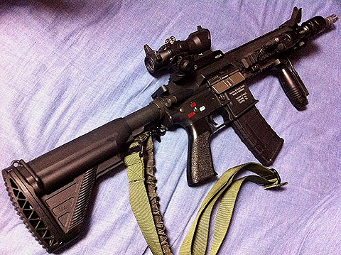 『HK416完成』