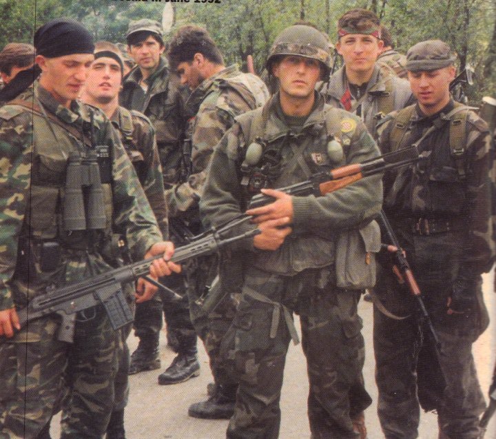 ボスニア内戦クロアチア人勢力M65ジャケット S-R
