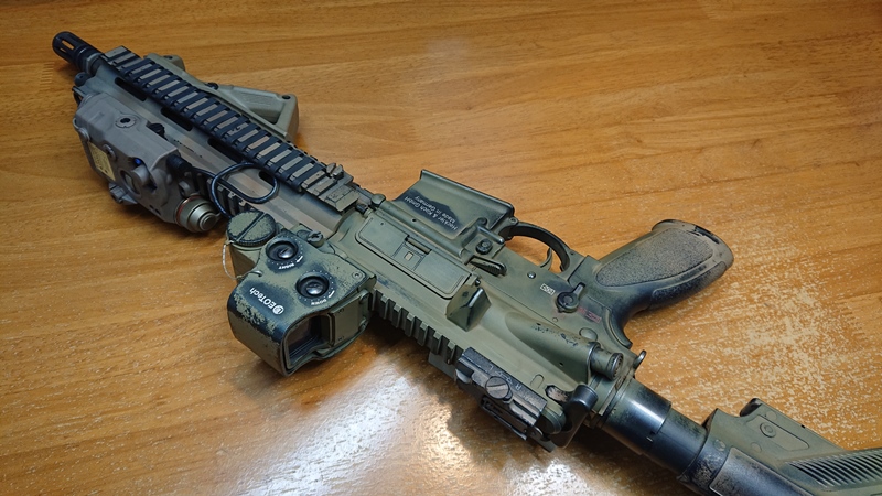 ウマレックスガスガン　HK416A5 エイジングカスタム　後編